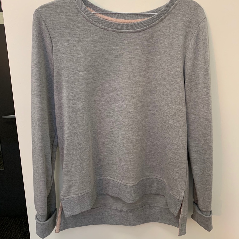 Lightweight grey sweatshirt